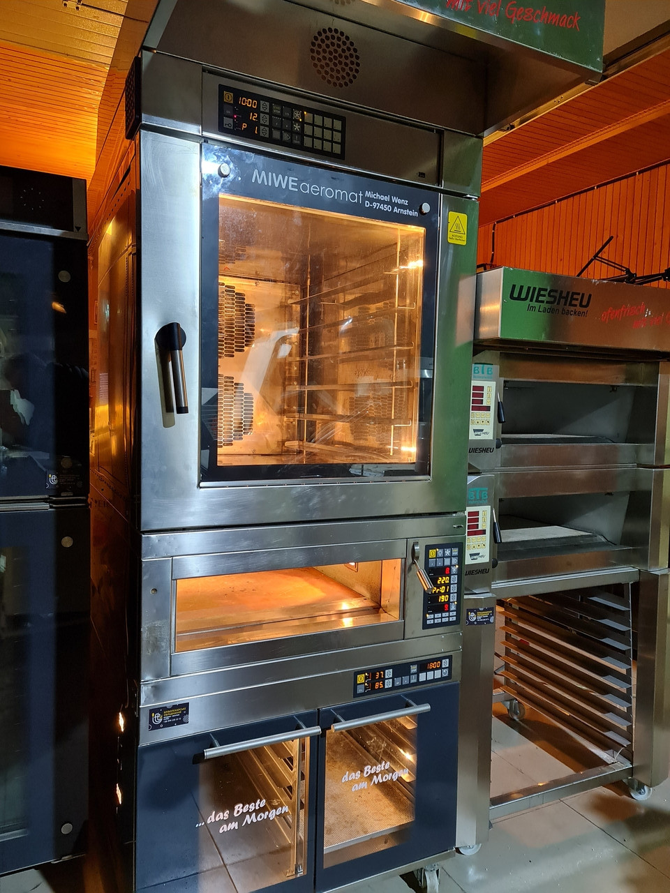 Купить Хлебопечь, Хлібопіч для пекарни и кондитерки Miwe Aero с ...
