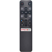 Пульт TCL SRC802V , NETFLIX YouTube, Оригінал із голосовим керуванням, Пульт для телевізора TCL