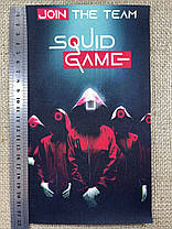 Нашивка Игра в кальмара / Squid Game 130х227 мм, фото 2