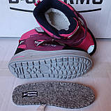 Дитячі зимові термо черевики B&G TKT23-14/20. Зимове взуття BG Termo, фото 3