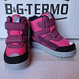Дитячі зимові термо черевики B&G TKT23-14/20. Зимове взуття BG Termo, фото 2
