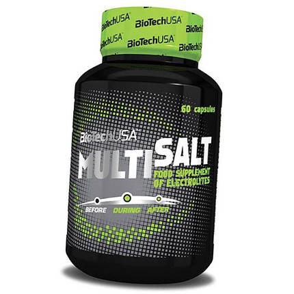Мінеральний комплекс BioTech Multi Salt 60 капсул, фото 2