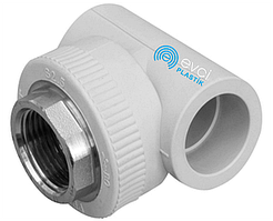 Трійник під ключ ппр 32х1"х32 ВР EVCI PLASTIK