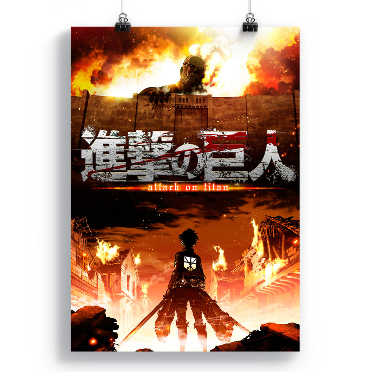 Плакат Титан що атакує | Shingeki no Kyojin 38