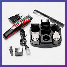 Професійна машинка для стрижки волосся Gemei GM 550 з двома акумуляторами