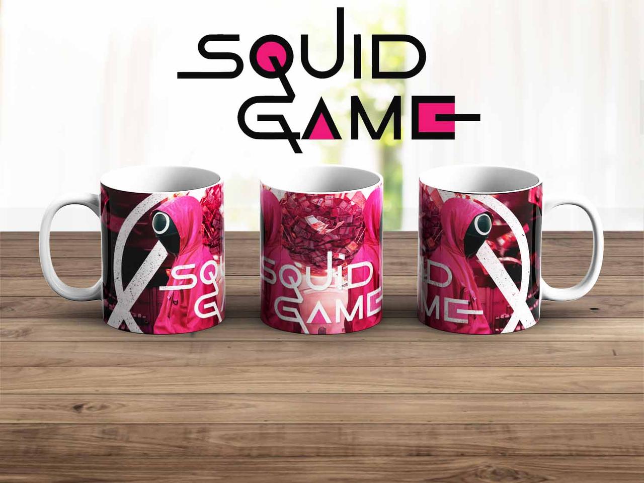 Чашка Гра в кальмара "Напис" Squid Game