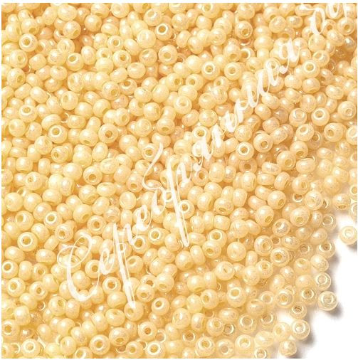 Бісер персиковий 47113 Чехія Preciosa, фото 1