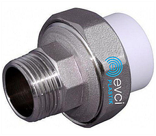 Американка ппр 25*3/4 НР EVCI PLASTIK