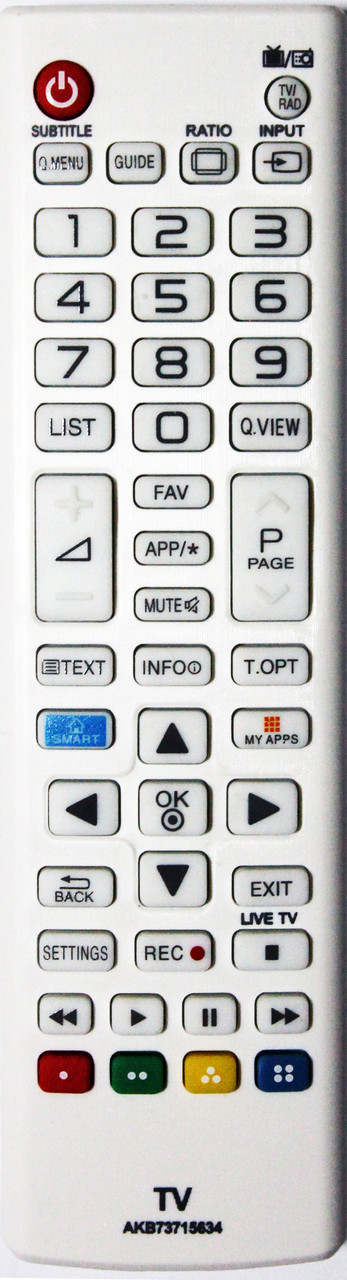 Пульт для LG AKB73715634 SMART TV - фото 1 - id-p235281381