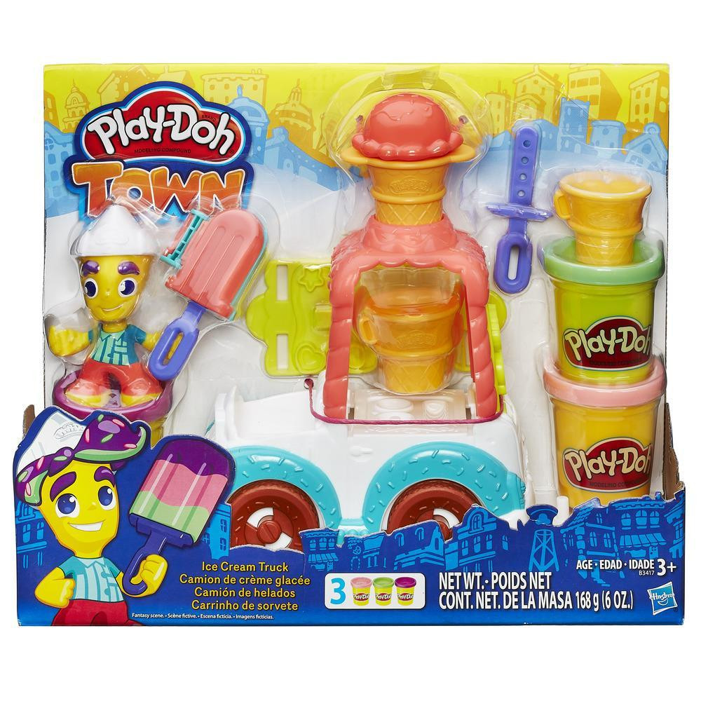 Набор пластилина Play-Doh Town "Машина мороженщика" B3417 - фото 4 - id-p235329585