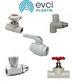 Крани ППР EVCI PLASTIK