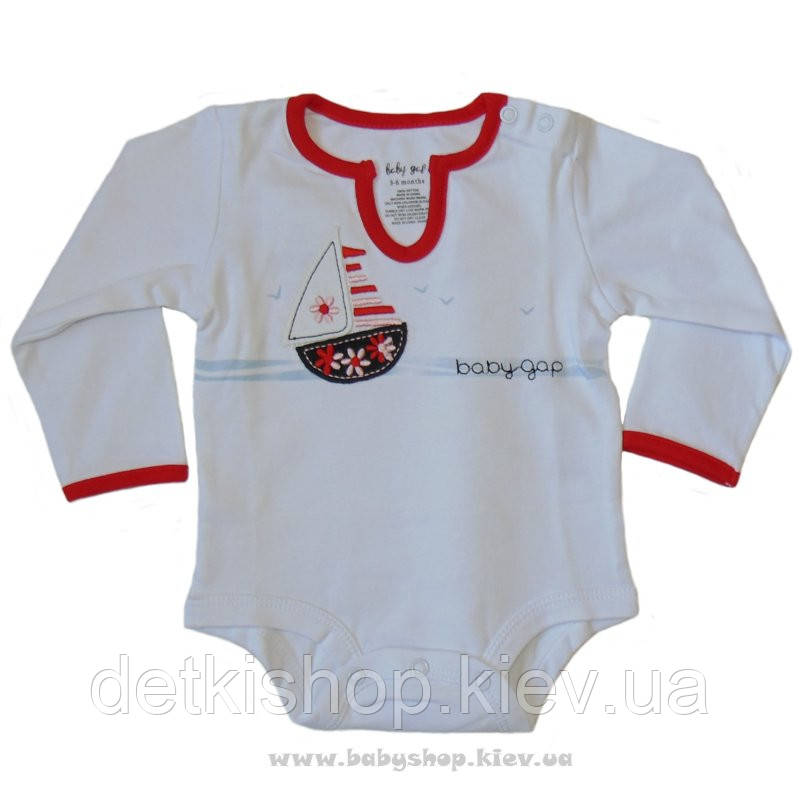 Боді дитяче Лодочка Baby Gap, зріст 73 см