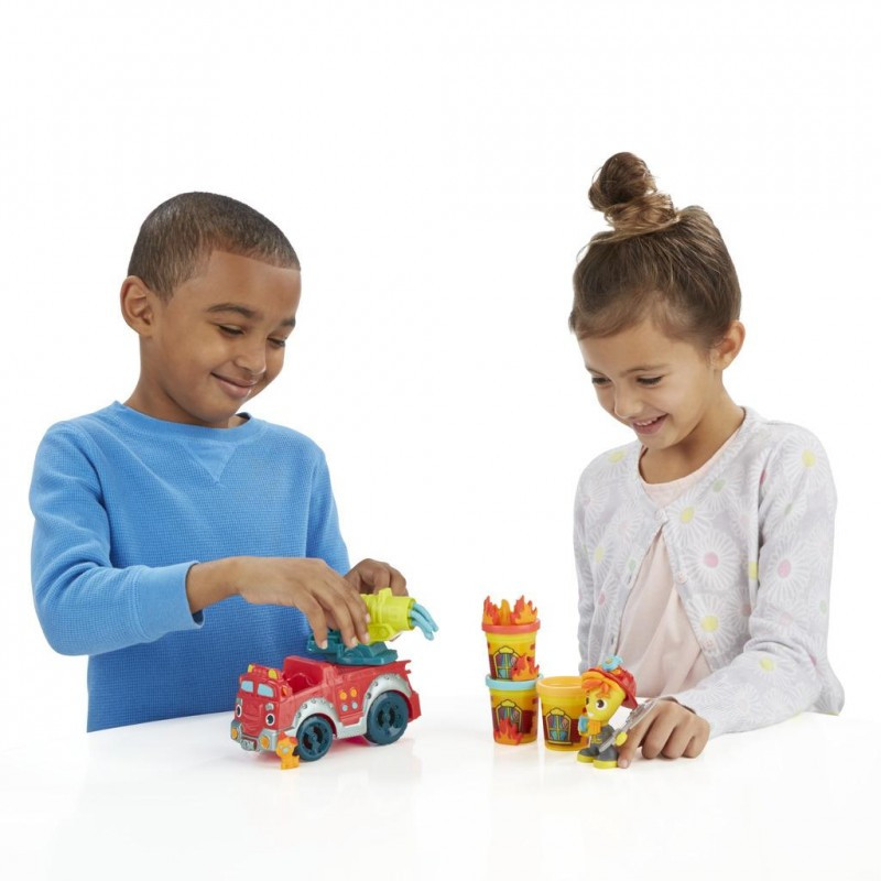 Набір пластиліну Play-Doh Town "Пожежна машина" B3416, фото 1