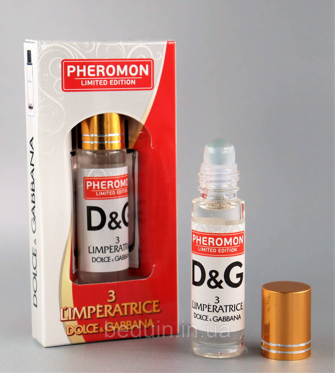 Олійні парфуми з феромонами 10 ml Dolce & Gabbana 3 L'imperatrice Pheromon (ОАЕ)