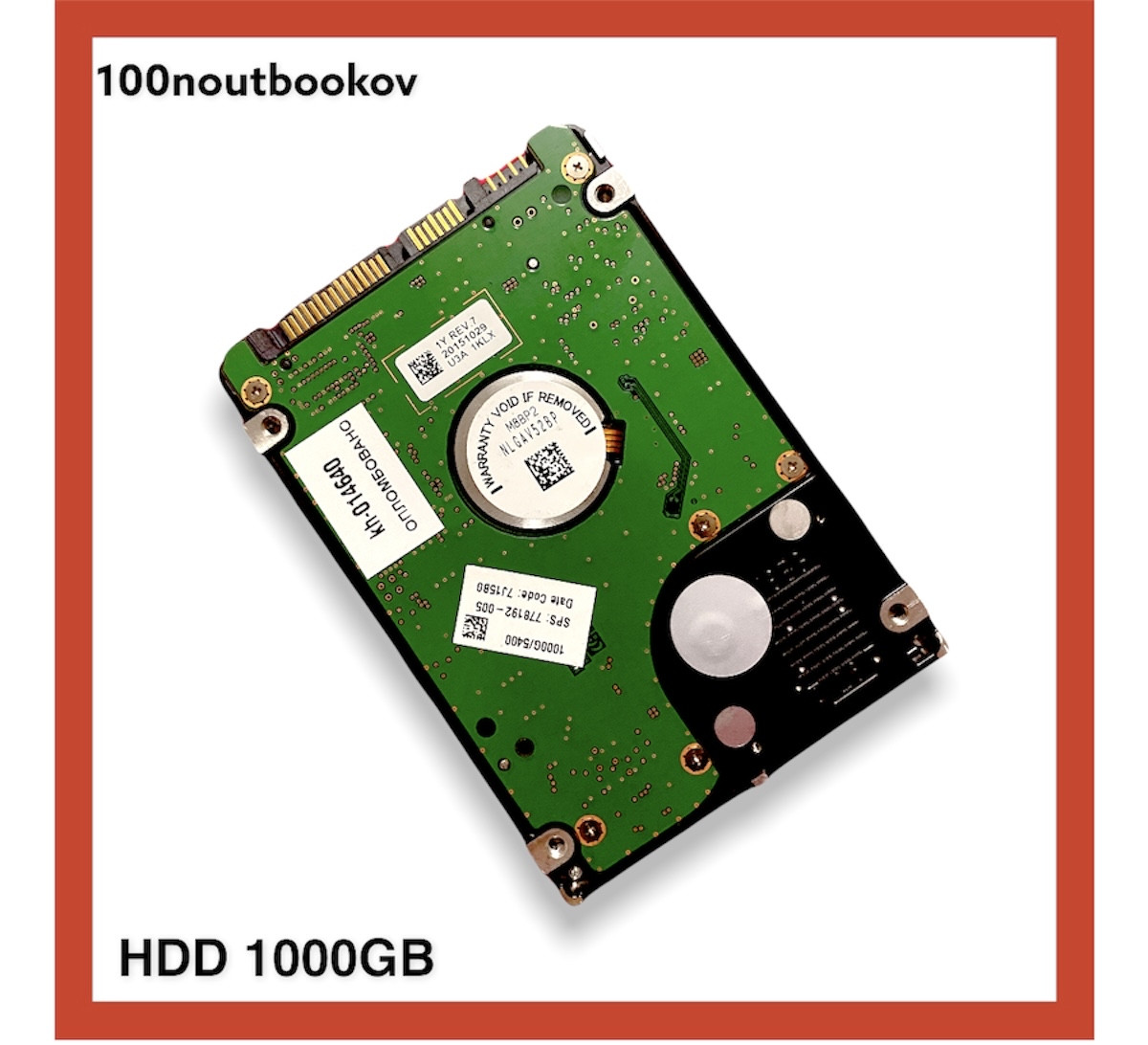 Жесткий диск (БУ) Seagate Momentus 1000GB 5400rpm для ноутбука PN: HN-M101MBB/M2 винчестер БУ - фото 2 - id-p1512113721