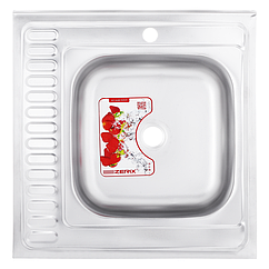 Мийка кухонна ZERIX Z6060R-06-160MD (MICRO DECOR) (ZS0589), 7340407 — 998
