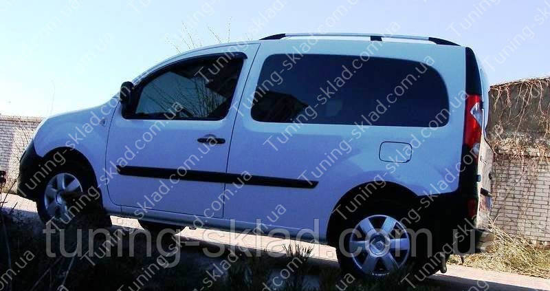 Рейлинги на Рено Кангу 2 (алюминиевые рейлинги Renault Kangoo 2 разборные) - фото 8 - id-p171815756