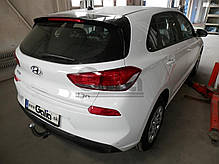 Оцинкований фаркоп на Hyundai I30 хетчбек 2017-2020 (Хундай Ай30), фото 5
