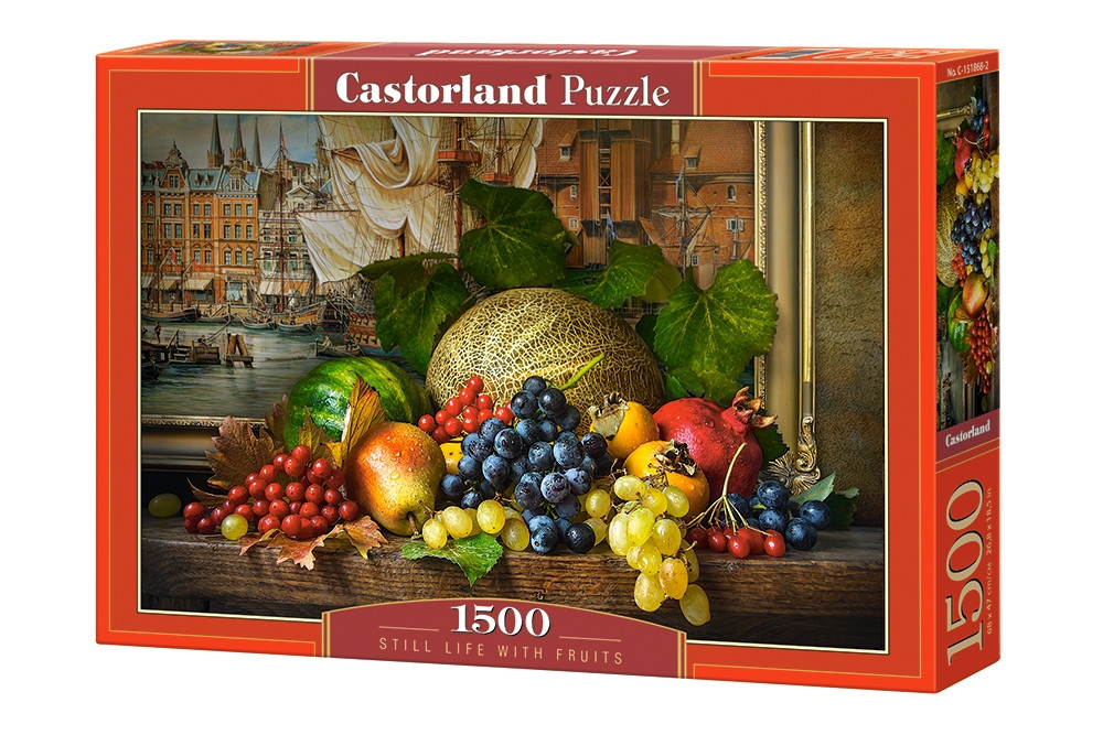 Пазли 1500 елементів "Натюрморт з фруктами", C~151868 | Castorland