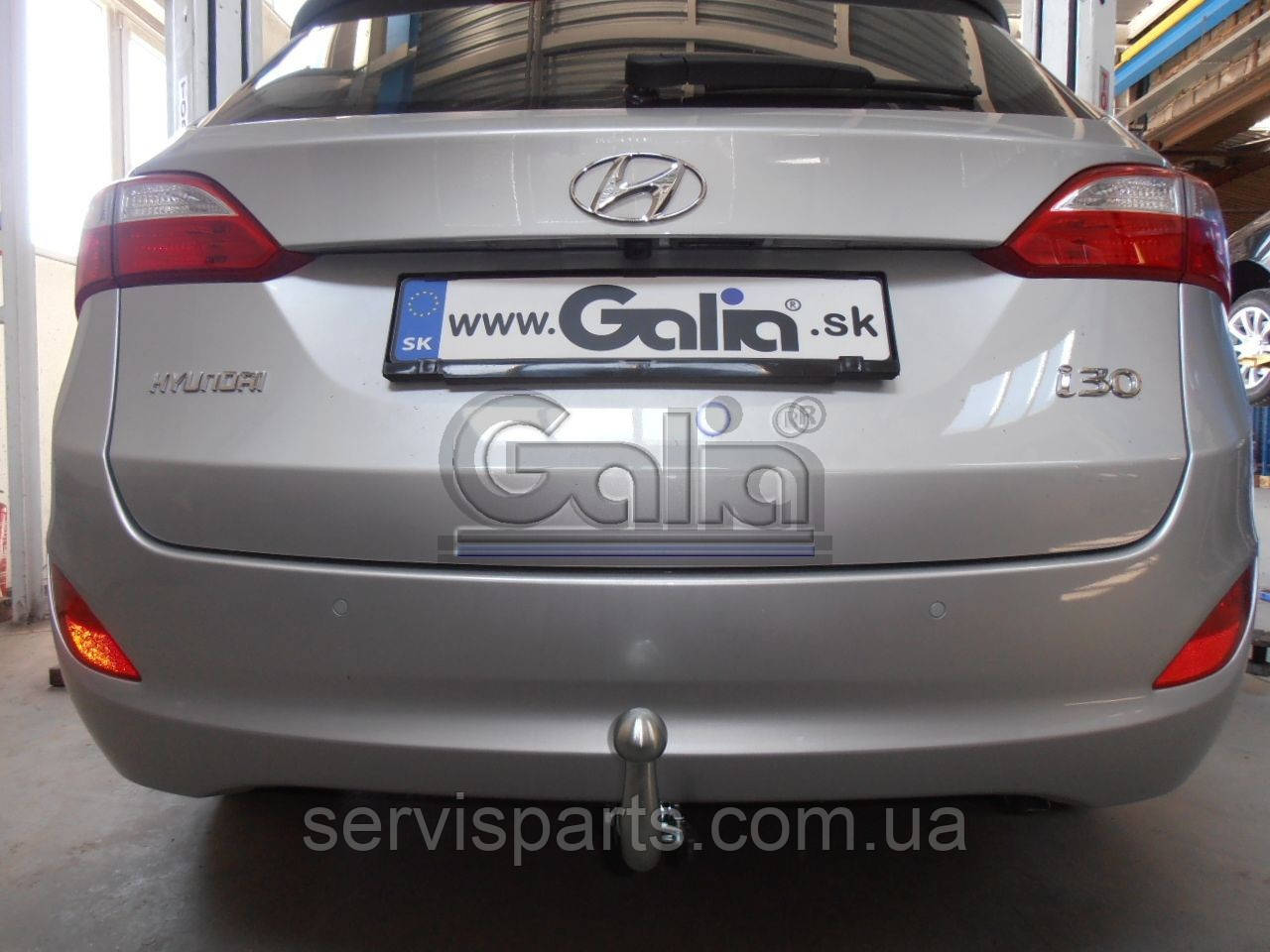 Оцинкований фаркоп для Hyundai I30 універсал 2012-2017 (Хундай Ай30)