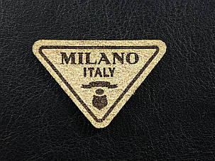 Нашивка Milano/ Мілано бежевий 45х30 мм, фото 1