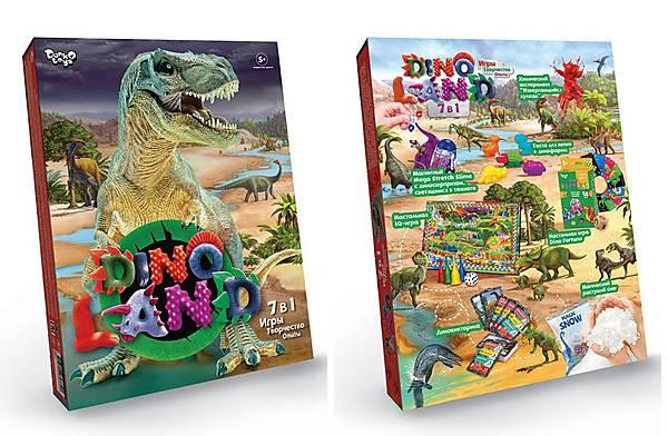 Набор Dino Land 7в1 игры, творчество, опыты на русском от 5 лет - фото 2 - id-p1512618243