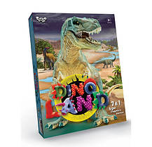 Набір Dino Land 7в1 ігри,творчісь, досліди українською від 5 років