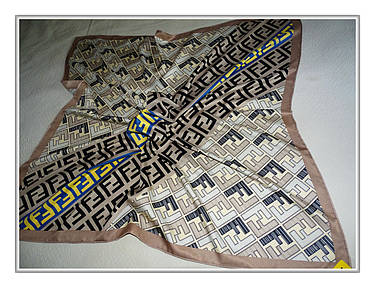 Хустка Fendi шовк, фото 1