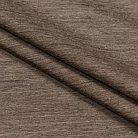 Атлас двосторонній щільний, тканина для атласних штор 310 см св. коричневий