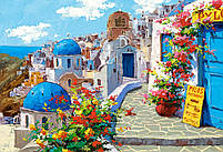 Пазли 2000 елементів "Весна в Санторині", C~200603 | Castorland, фото 3