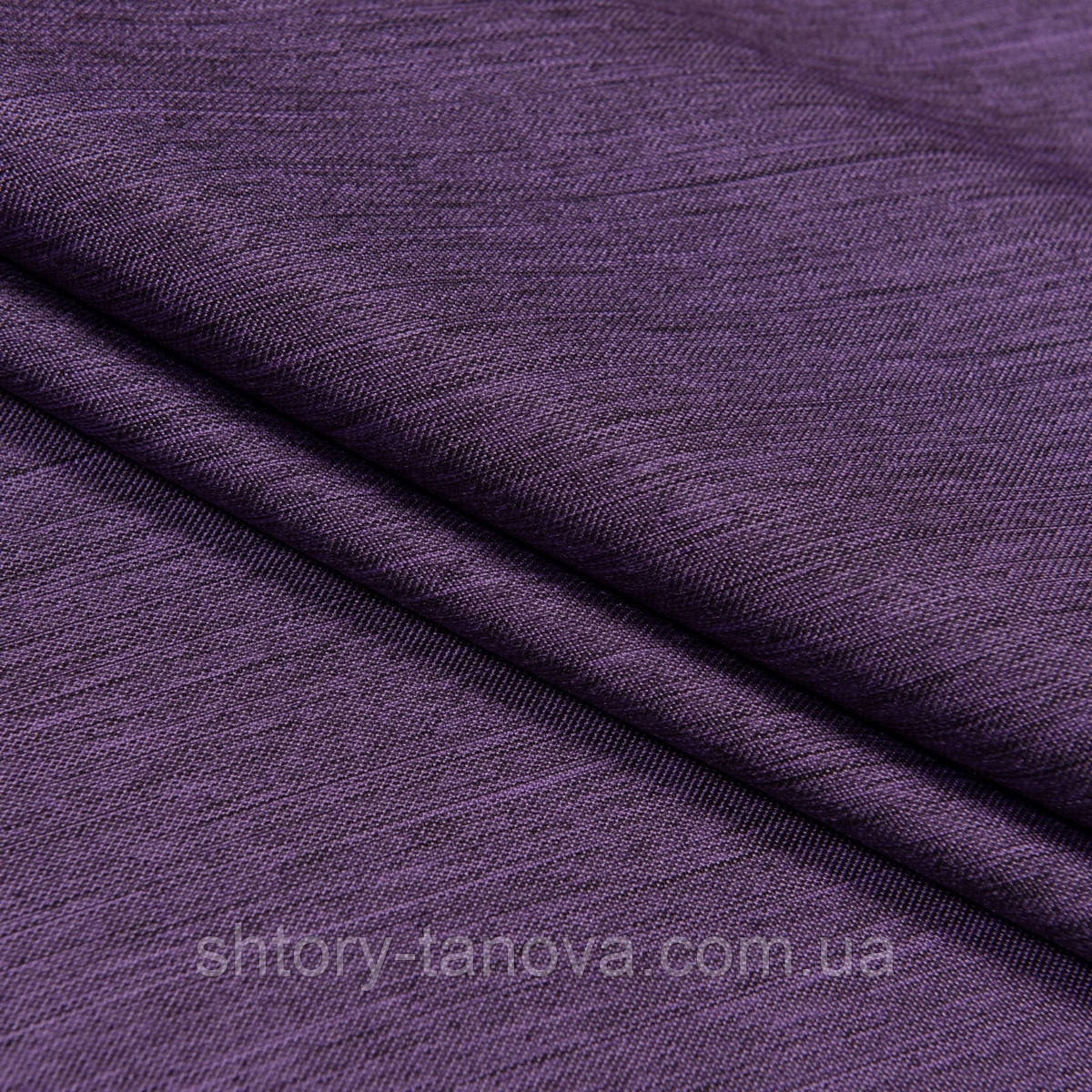 Двостороння тканина для штор, атлас, сатинові штори 310 см фіолетовий, фото 1