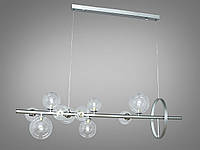 Люстра в стиле Loft на 10 ламп с LED подсветкой в столовую 1947-10HR-LS