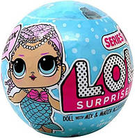 Лялька ЛОЛ Сюрприз у дисплеї Мербебі! перевипуск серія 1 L.O.L. Surprise! Ultimate LOL Merbaby 571520 Оригінал MyDoll.com.ua