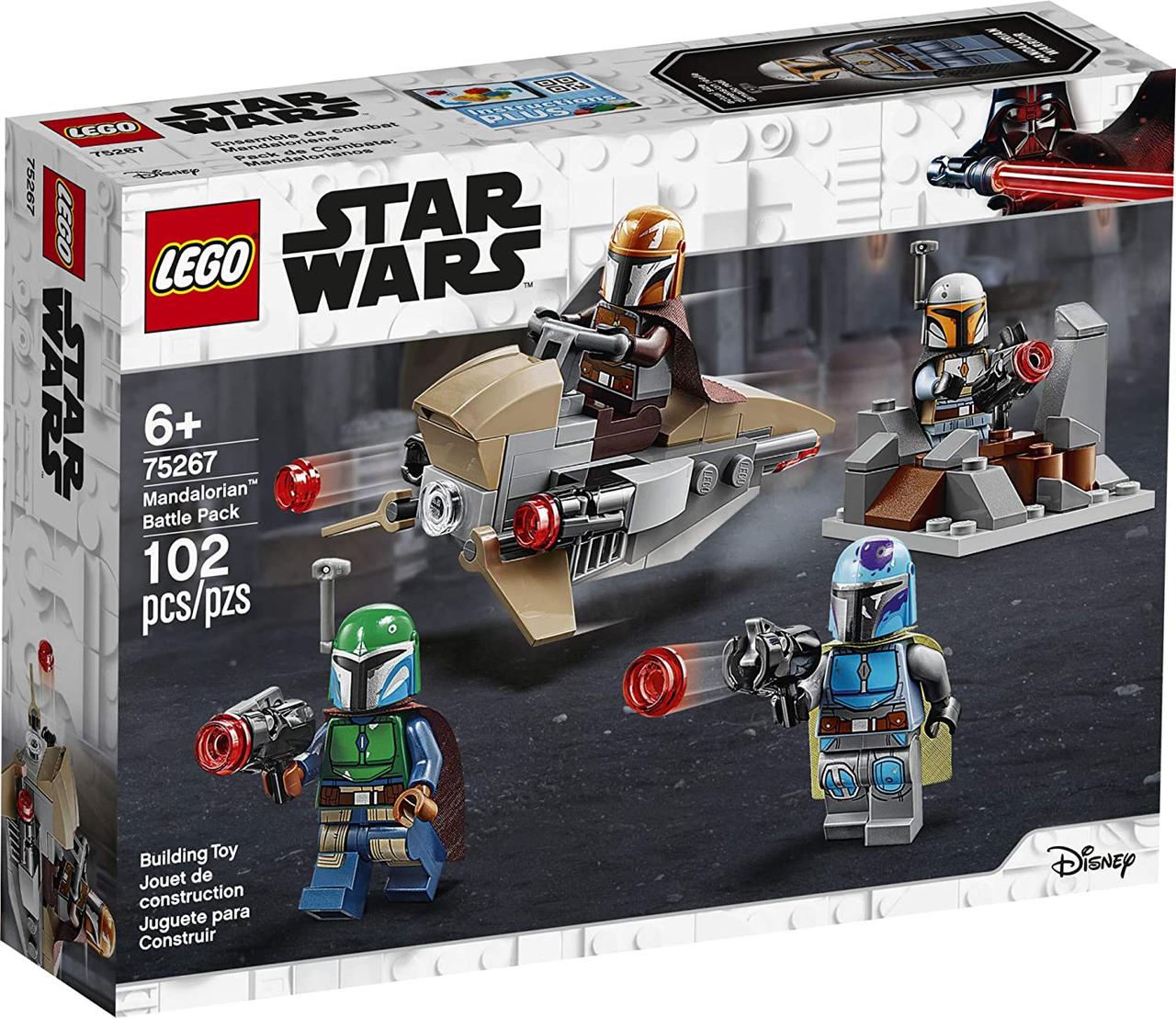 Конструктор LEGO Star Wars 75267 Бойовий набір: мандалорці.