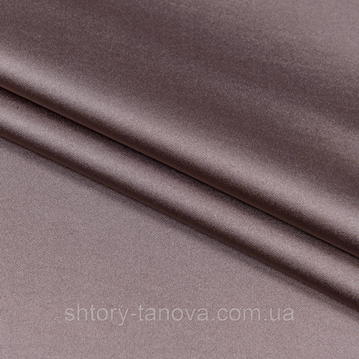 Двостороння тканина для штор атлас, атласна тканина штори на відріз 310 см фрезовий, фото 1