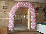 Весільні арки з повітряних та гелієвих кульок, фото 5