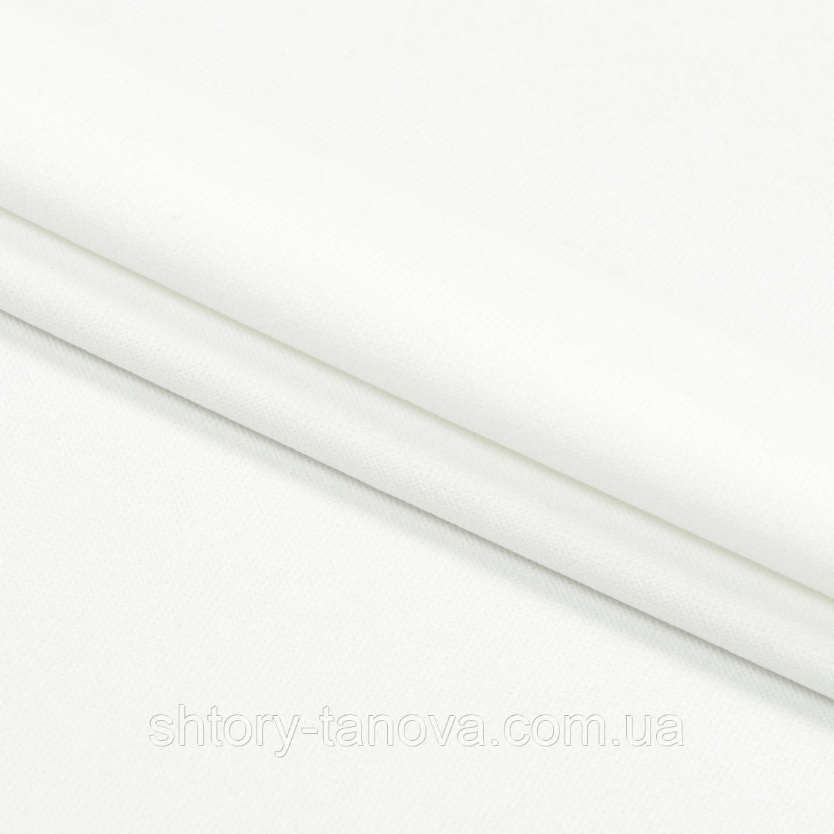 Турецька тканина шторя штор мікровелюр, тканина канвас, тканина для штор в зал біло-молочний, фото 1