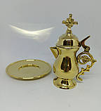 Посудина храмова на тепло, блюдо для принесення "теплоти" 100мл., фото 2