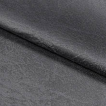 Меблева тканина Замша для обивки перетяжки меблів Замша двостороння з тисненням  т. сірий