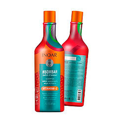 Безсульфатний шампунь Вітамін С для росту волосся, Inoar Bombar, 1000 ml