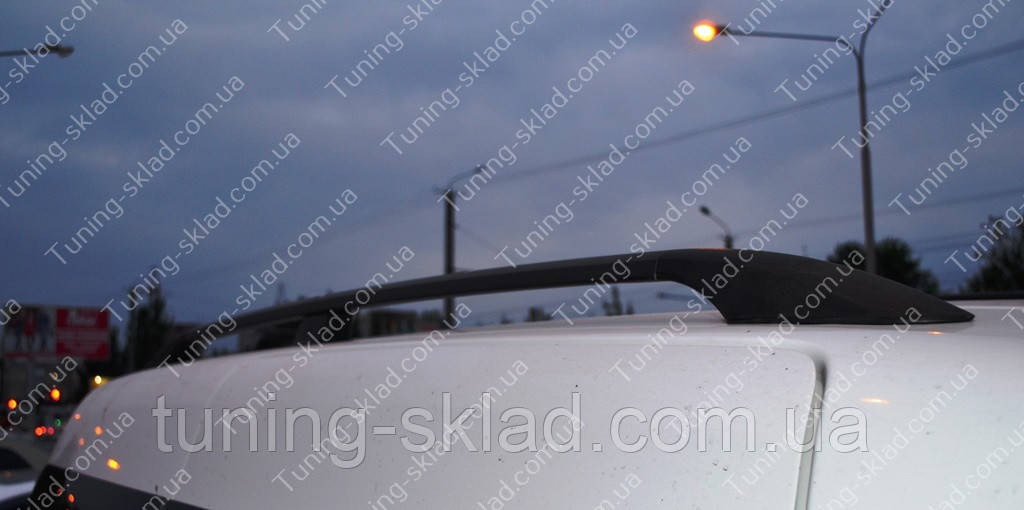 Рейлинги на крышу Фольксваген Кадди (продольные рейлинги Volkswagen Caddy концевик.сталь) - фото 2 - id-p173657390