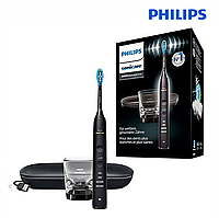 Звуковая электрическая зубная щетка Philips Sonicare Diamond Clean 9000 Black HX9911/09 черная