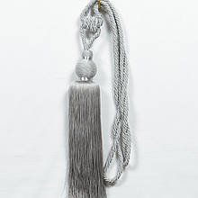 Підхоплення для штор, кисті для штор великий сталевий 92 см (1шт)