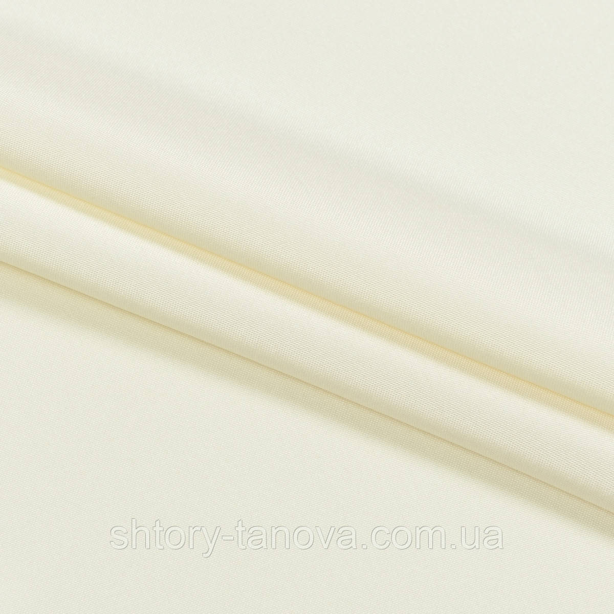 Габардин Універсальна тканина для декору, пошиття легких штор Штори в альтанці вершковий крем, фото 1
