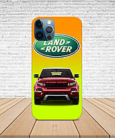Матовый Чехол iPhone 12 Mini Land Rover Range Rover с принтом
