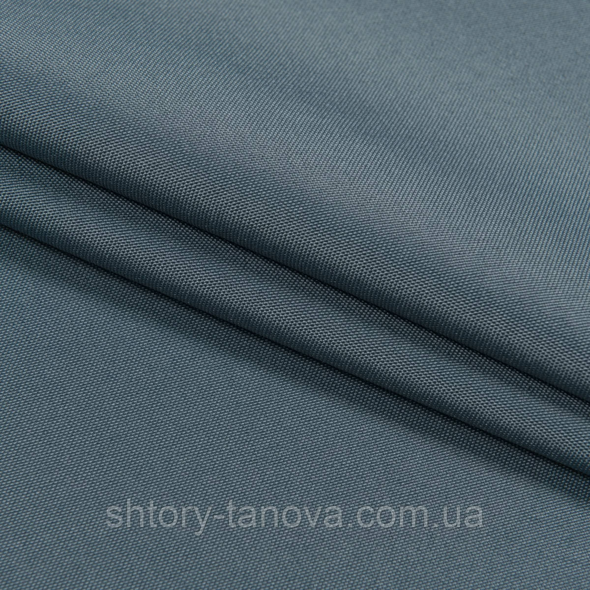 Універсальна тканина для декору, легких штор, габардин 280 см сіро-блакитний, фото 1