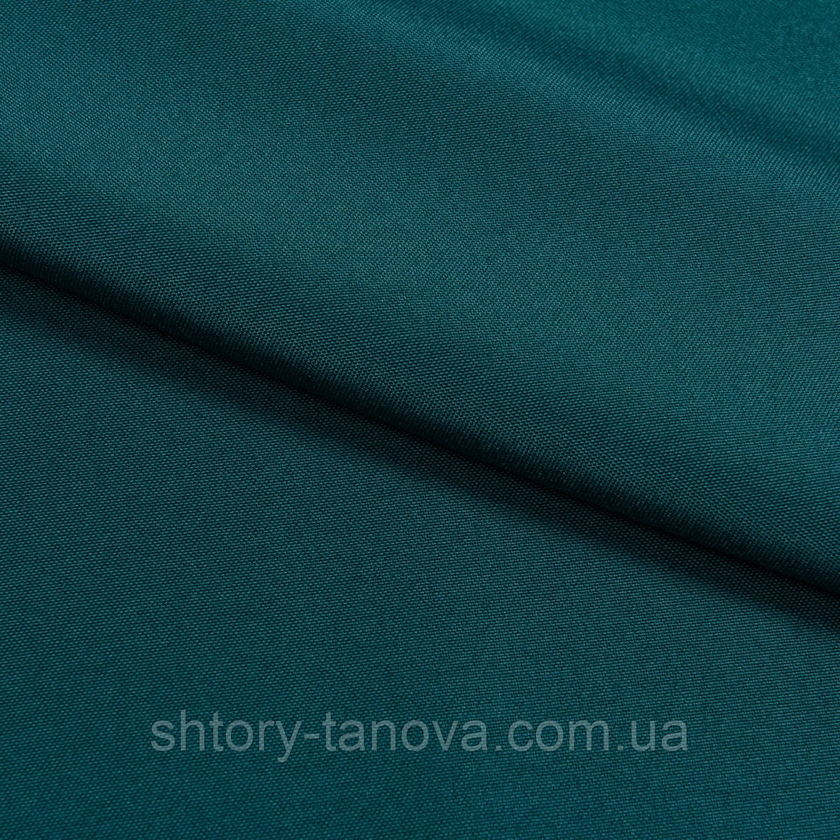 Універсальна тканина для декорування, легких штор, габаорд 280 см т. бірюзовий, фото 1