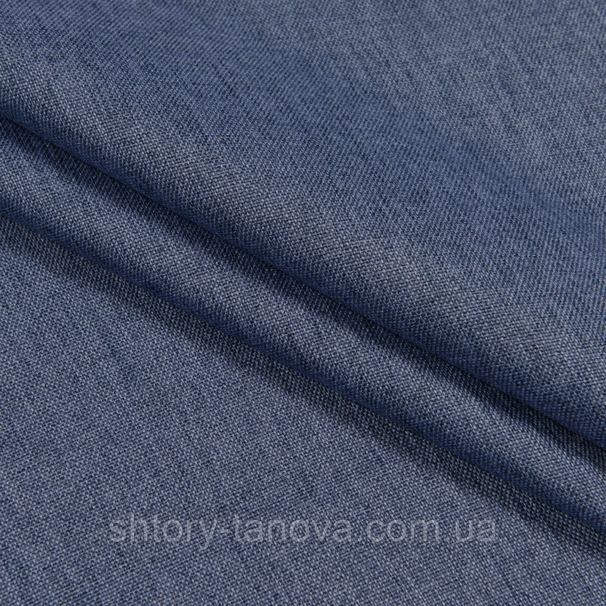 Блекаут для спальні волошка меланж 280 см 316 г/м.кв Китай - затемнення до 90%, фото 1