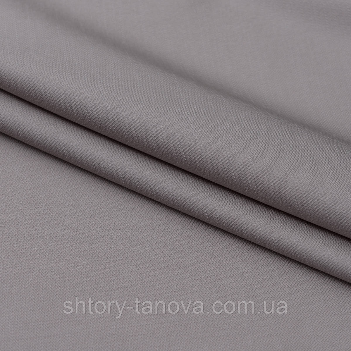 Штори тафта, порт'єрна тканина з обважнювачем тафта з відливом, атласні штори Туреччина 295 см св. сизий, фото 1