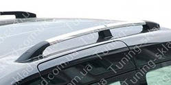 Рейлінги на дах Фольксваген Туарег (поздовжні рейлінги Volkswagen Touareg конвік.сталь)